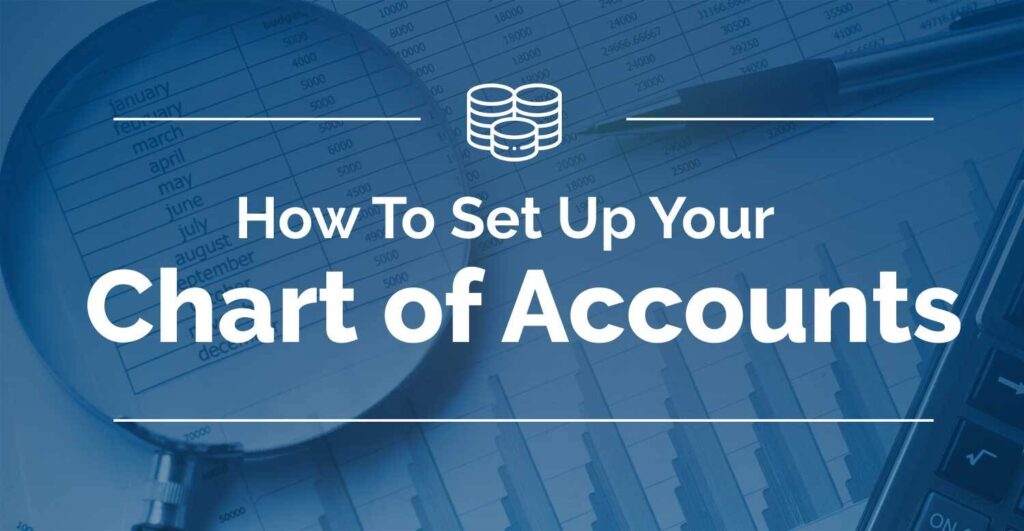 إعداد شجرة الحسابات Chart of Accounts الكترونياً